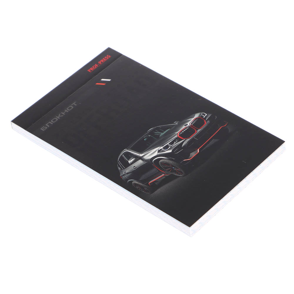 Блокнот А7, 48л, офсет, обложка картон, склейка, в ассортименте - #25