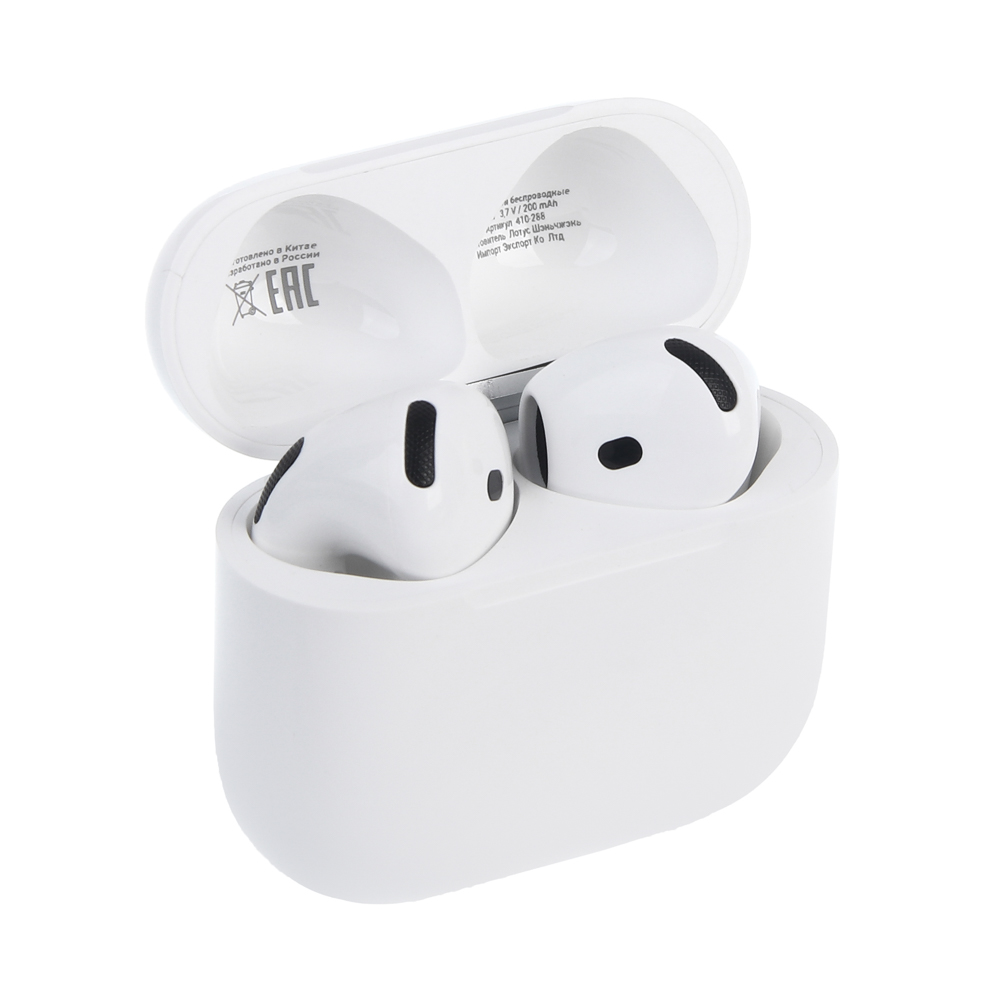 Наушники беспроводные TWS BY Space Pods 4, вкладыши, 25/200мАч, BT 5.4, белый - #3
