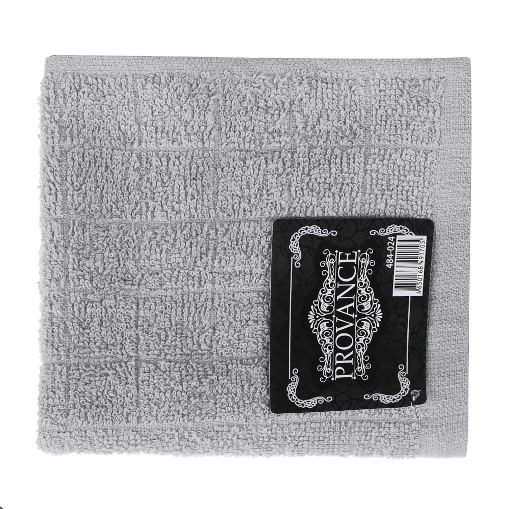 Полотенце махровое Provance "Линт", серый - #6