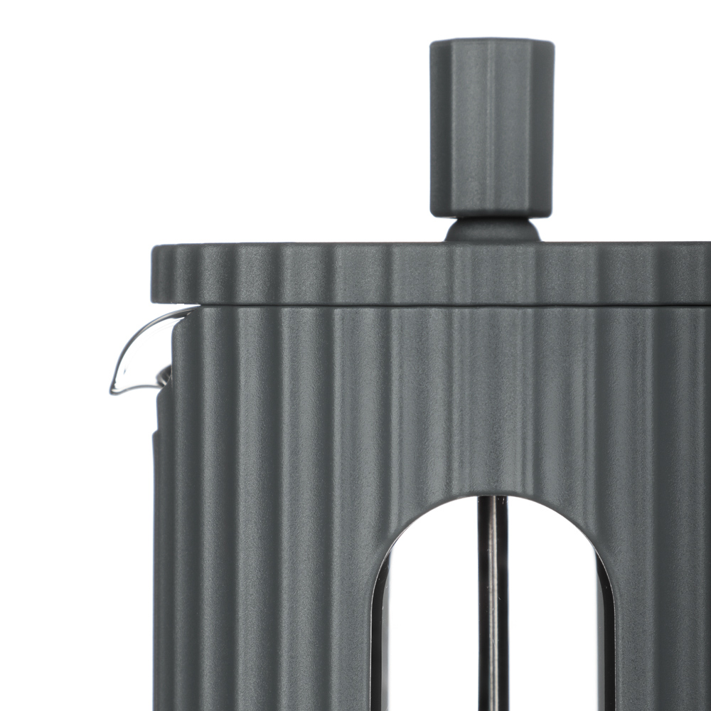 SATOSHI Форман Френч-пресс 600мл, жаропрочное стекло, графит - #2