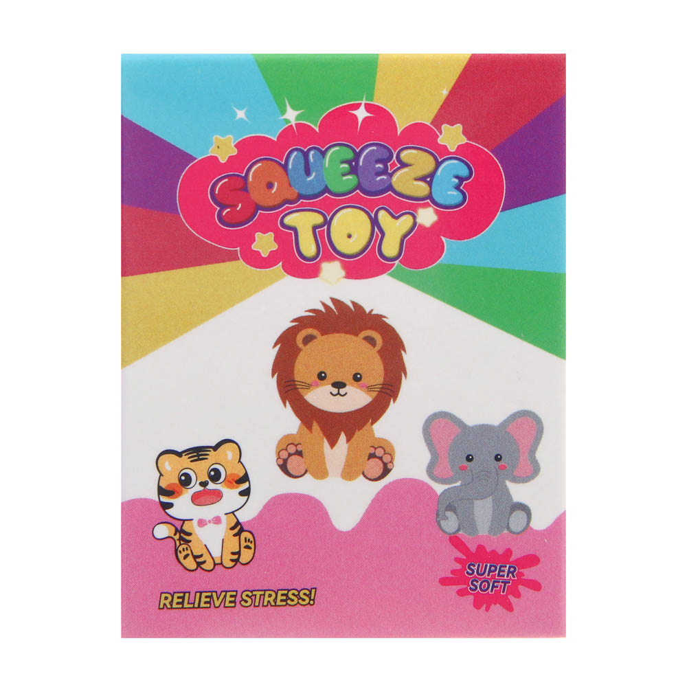 Мялка антистресс "Мякиши", TPR, 4х4,5х6см, 12 дизайнов - #9