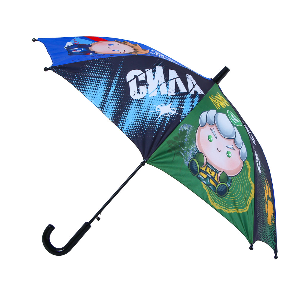 BY Русские Супергерои Зонт-трость детский, полиэстер, пластик, сплав, d82см, 8 спиц, #1 - #2