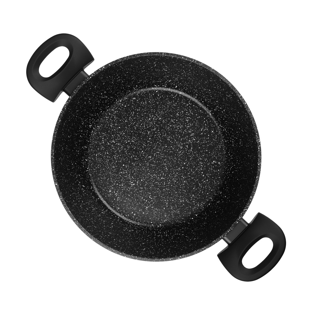 SATOSHI Стоун Наб.пос.10пр, ковш+крышка 1,3л, кастр.+крышки 2,3;3,8;5,7л, сковороды 24,28см, индукц. - #11