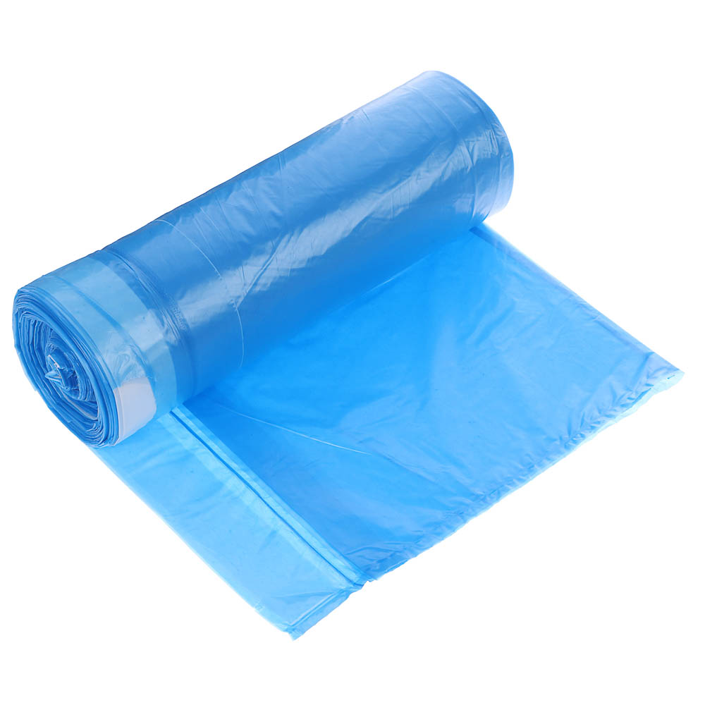 VETTA Мешки для мусора с завязками 60 л., 20 шт., рулон - #3