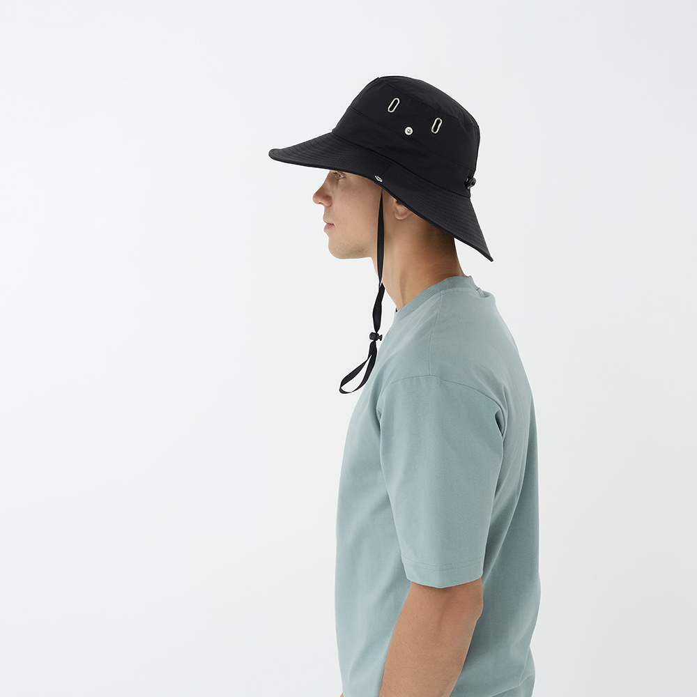 GALANTE Панама взрослая, р.58, 100% полиэстер, черный, ВЛ25-11, #2 - #8