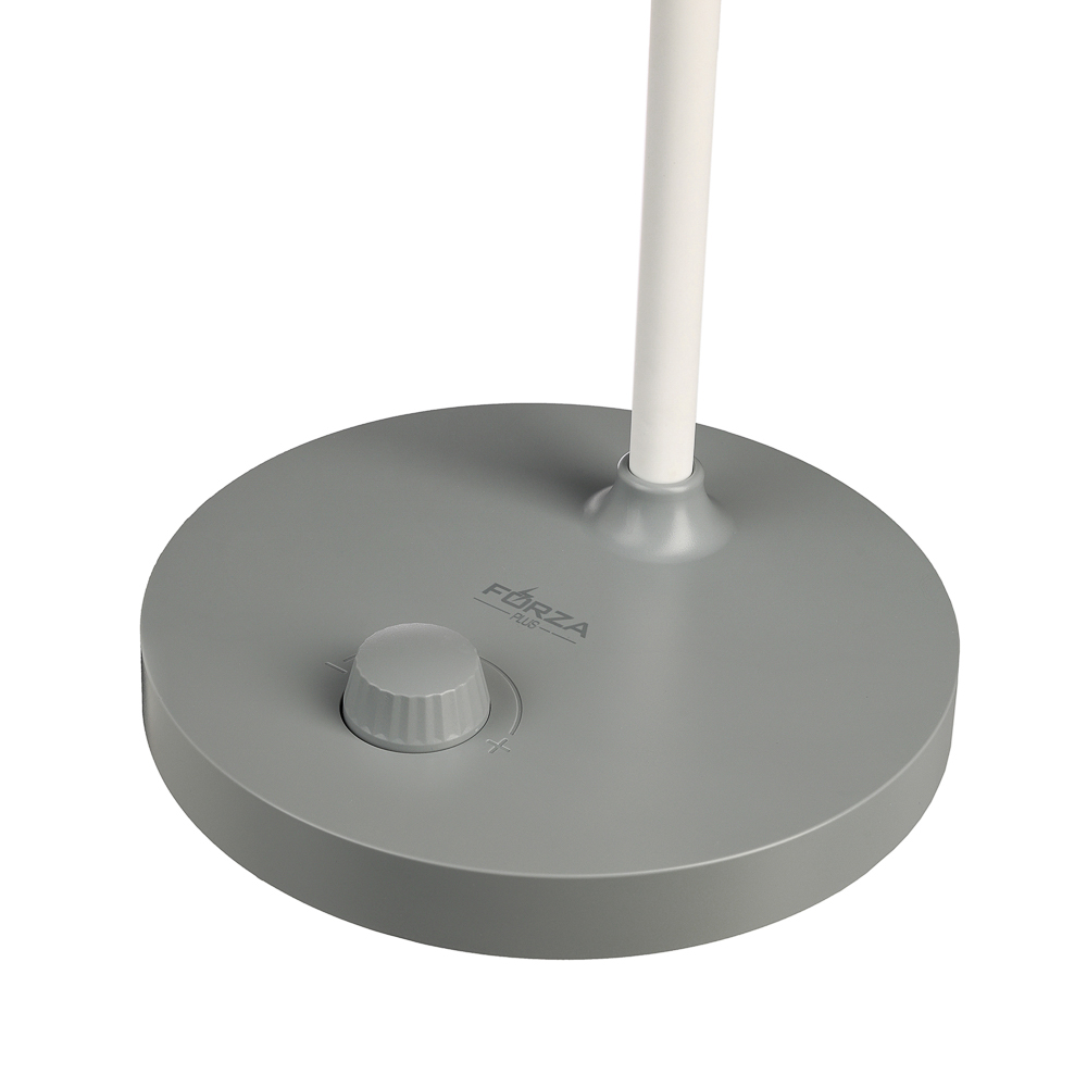 FORZA Светильник переносной настольный, 48LED, USB, 13Вт, 800Лм, кабель 1м, диммер, пластик, серый - #8