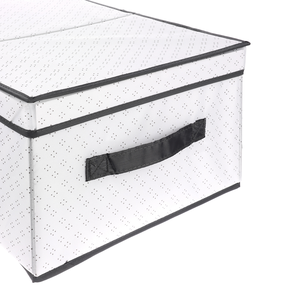 Короб тм VETTA Дафна, с крышкой , оксфорд, 40x30x20см - #3