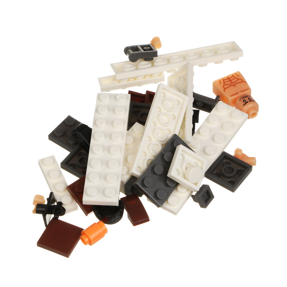 ИГРОЛЕНД Конструктор "Тренажерный зал" 6 в 1, в банке, 6,5х9 см, ABS, 6 видов - #4