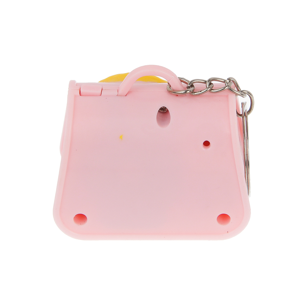 Игрушка брелок "Питомец в сумочке", ИГРОЛЕНД, ABS, 14х12 см, 3хAG10, 3 дизайна - #7