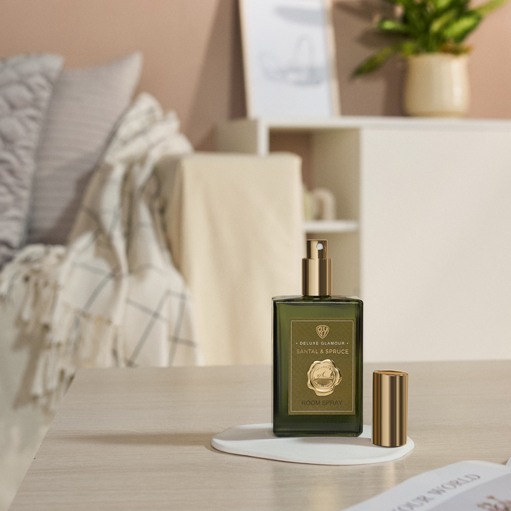 BY Спрей для дома Deluxe Glamour, 100 мл., Santal & Spruce - #12