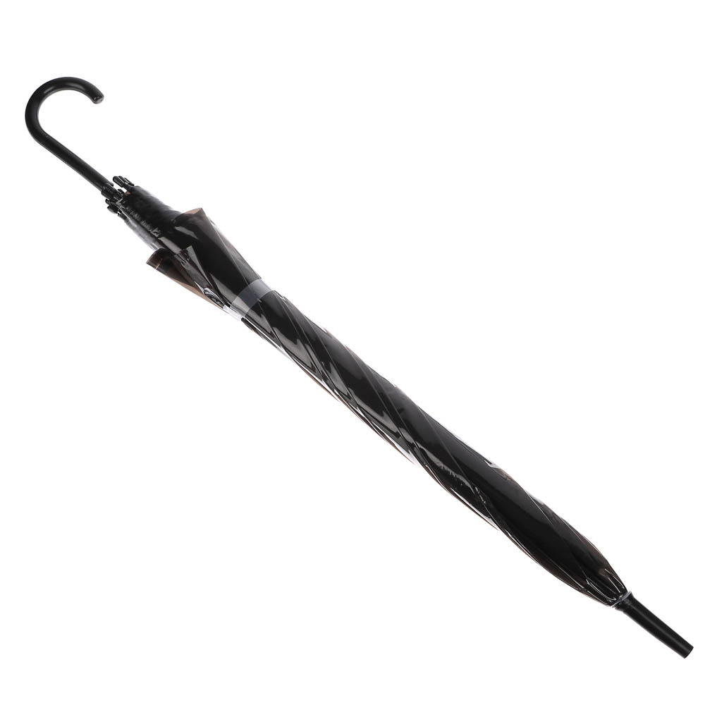 Зонт-трость прозрачный, диаметр 90 см, 8 спиц, ЭВА, пластик, сплав, 3 цвета - #11