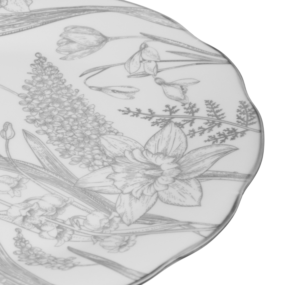 Тарелка подстановочная 26,7см, тм MILLIMI, Мидоу, фарфор - #3