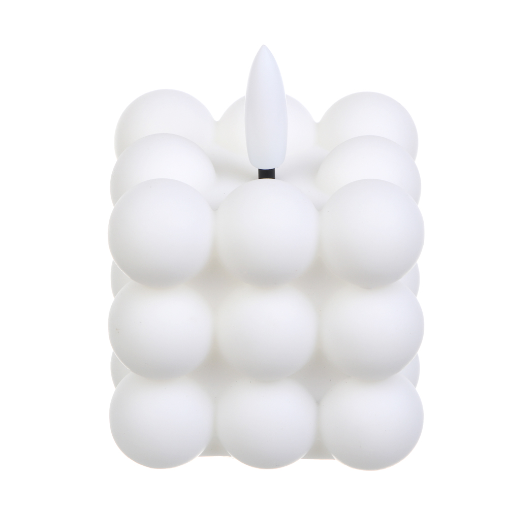 Светильник LED в форме свечи, 5,5-7х7,5-8см, 3хLR44, пластик, 2 вида - #3