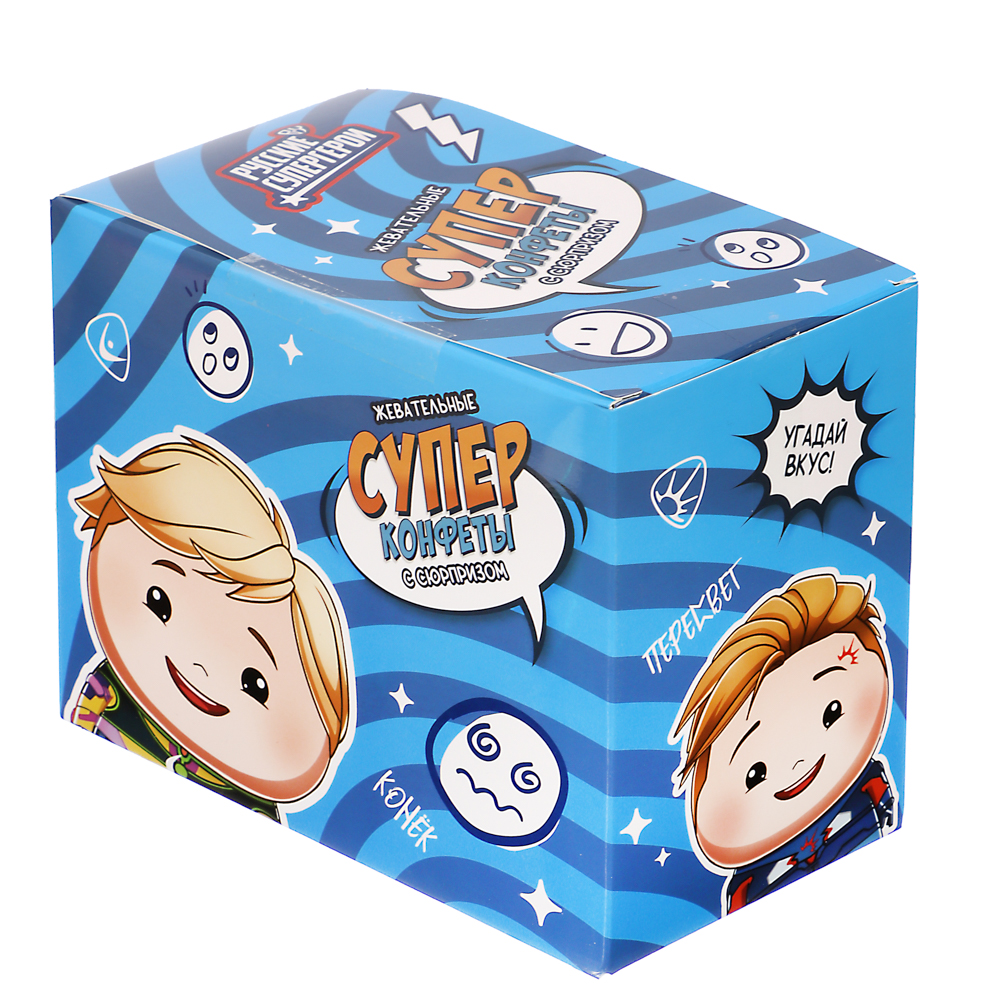 BY Русские Супергерои Жевательные конфеты с сюрпризом 15 гр. - #7
