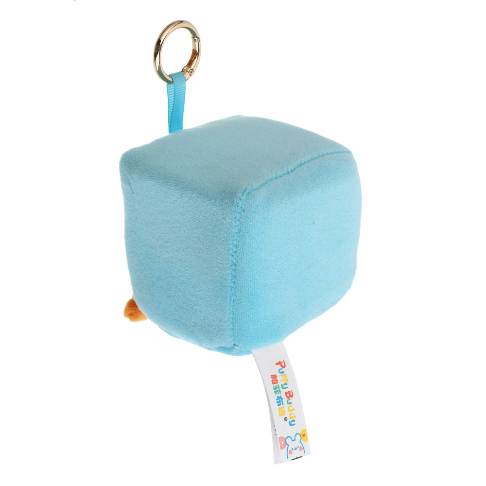 Брелок-подвеска мягкий "Зверокубик" 7 см, PU, полиэстер, металл, тм ИГРОЛЕНД, 1811-36 - #4