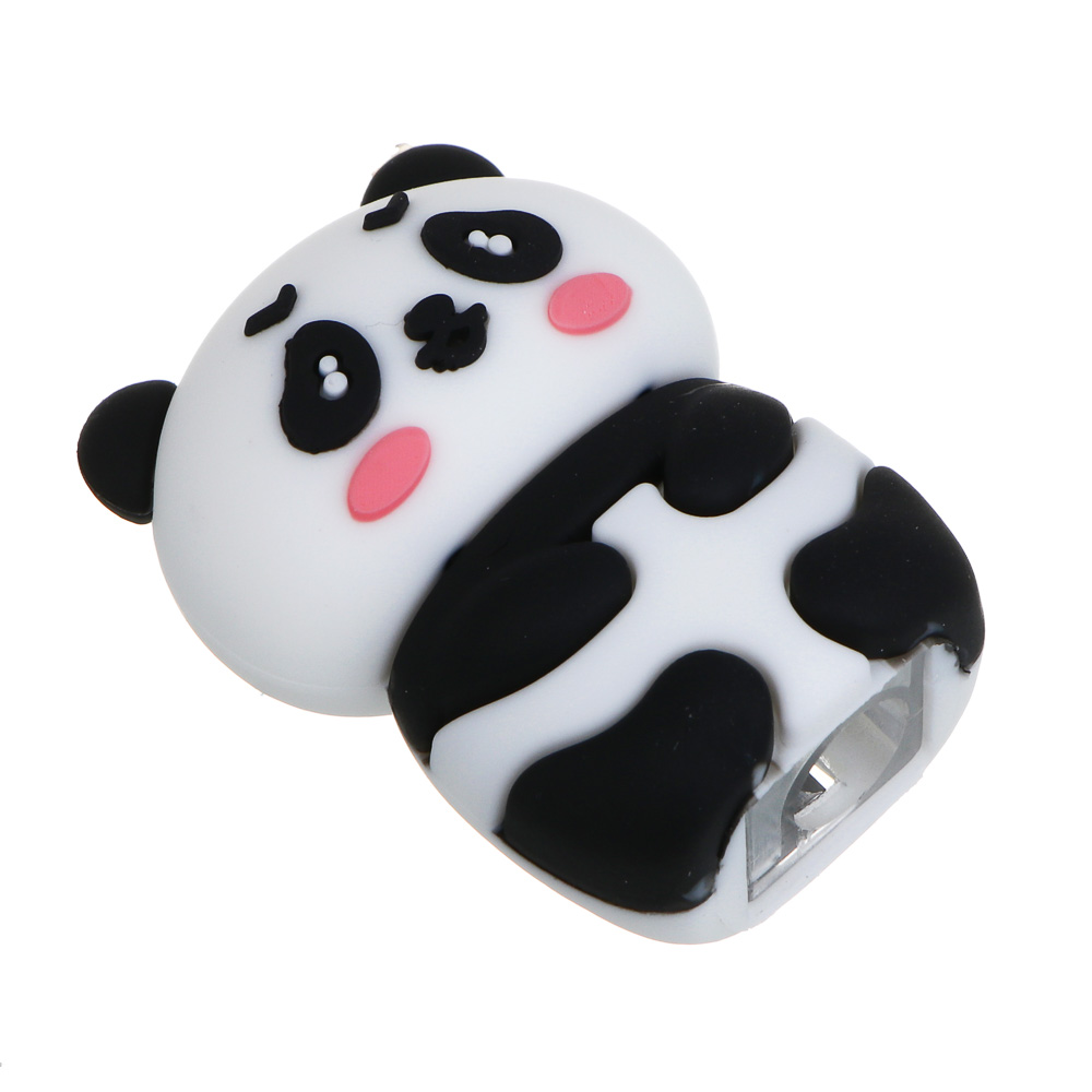 Точилка фигурная "Панда", 4х3х2см, 1 отверстие, PVC - #3