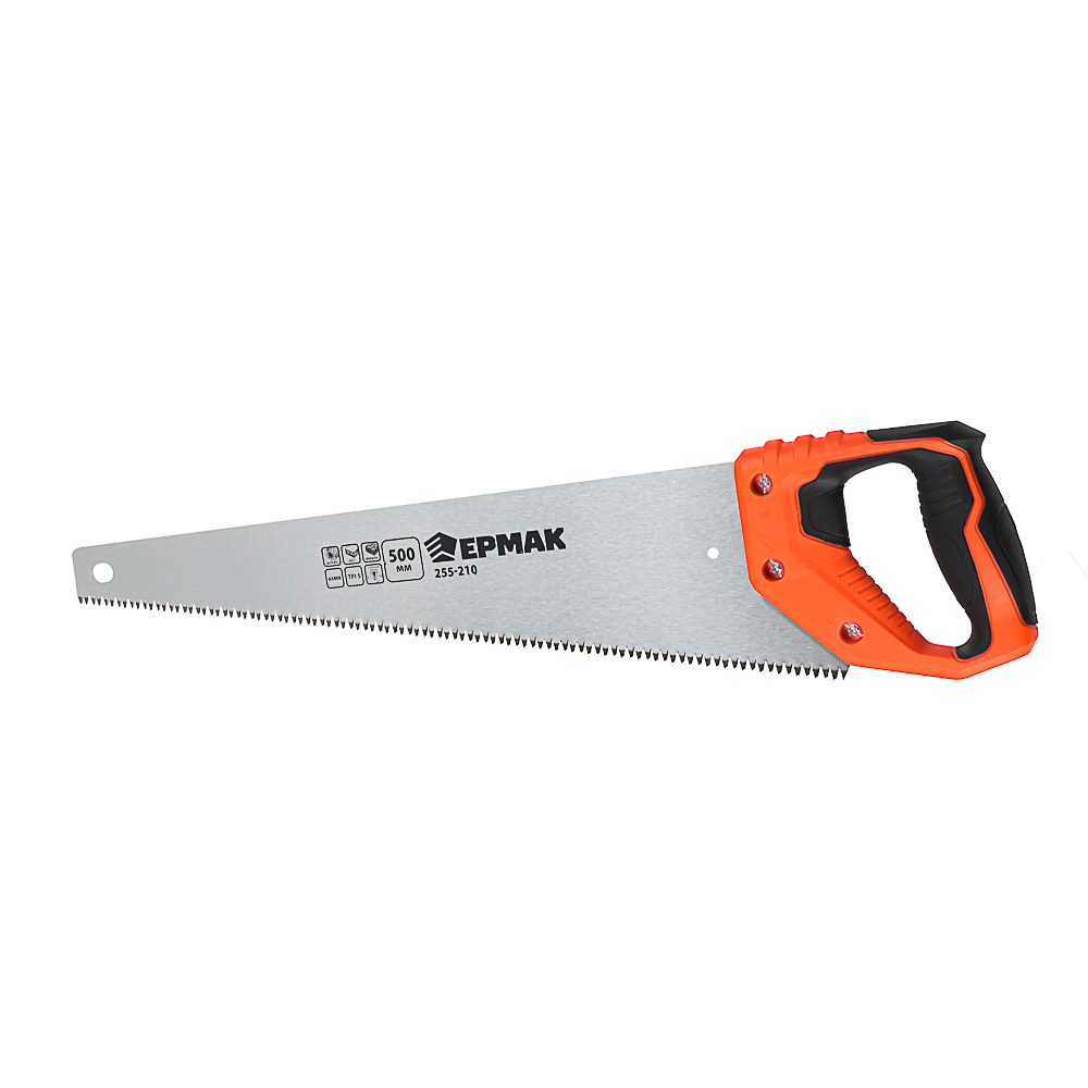 ЕРМАК Ножовка по дереву "Средний зуб 3D" 500 мм - #1