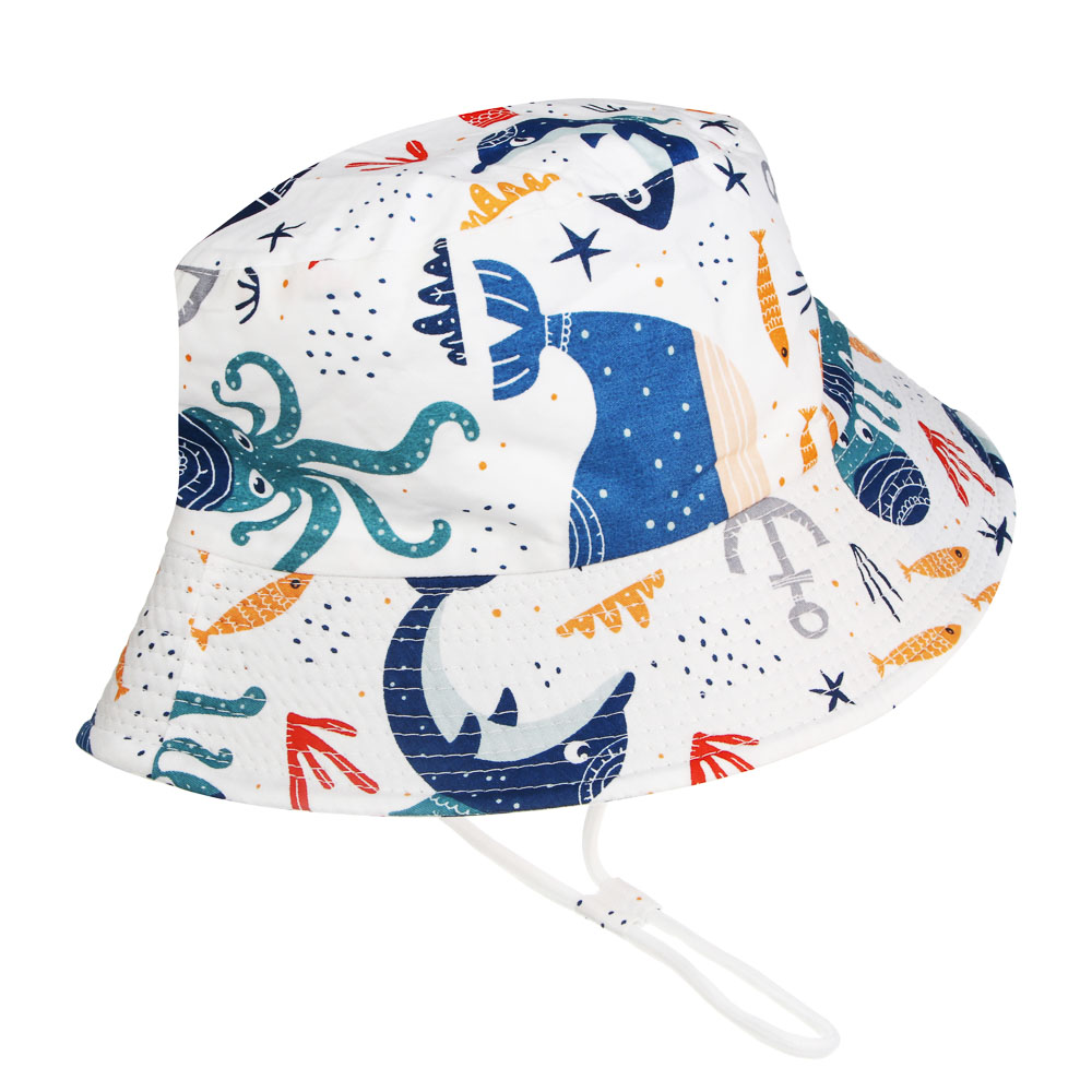 Панама детская, тм GALANTE, р. 54, 100% хлопок, разноцветная - #3