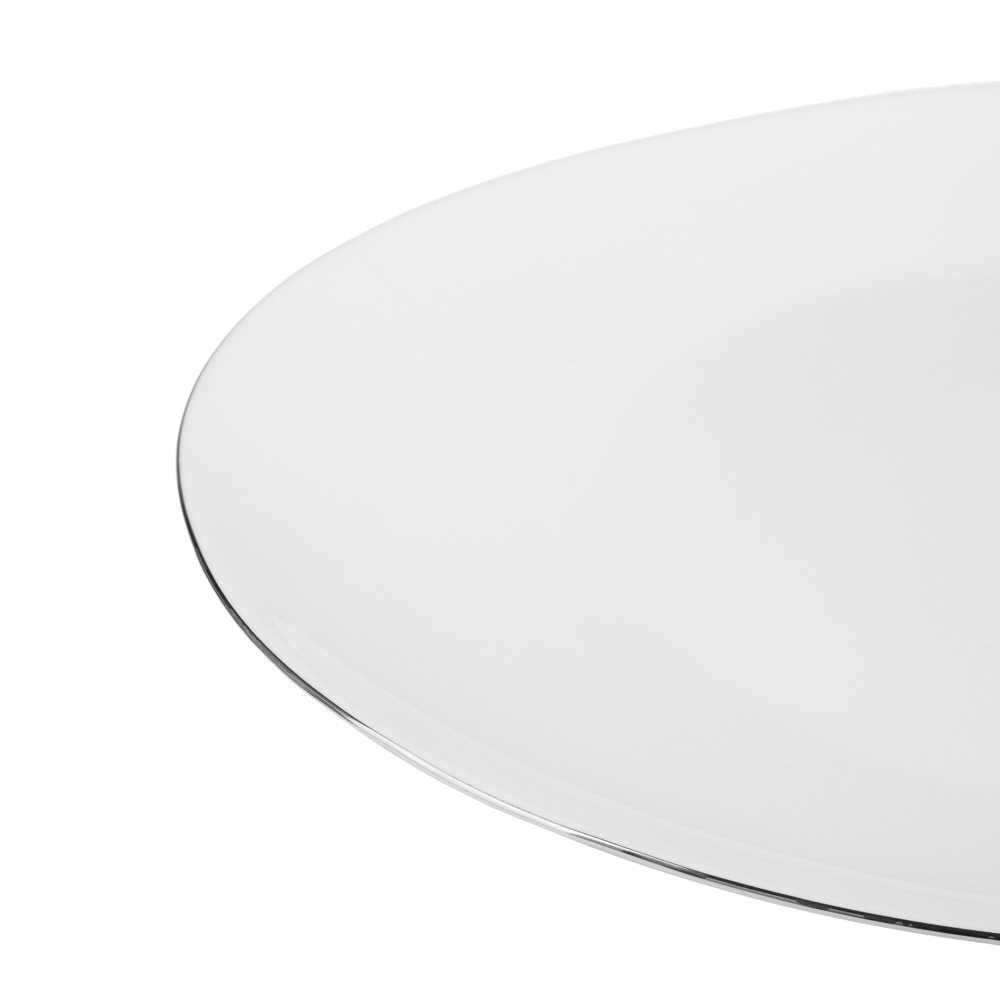 MILLIMI Аура Тарелка подстановочная 26,5см, опаловое стекло - #3