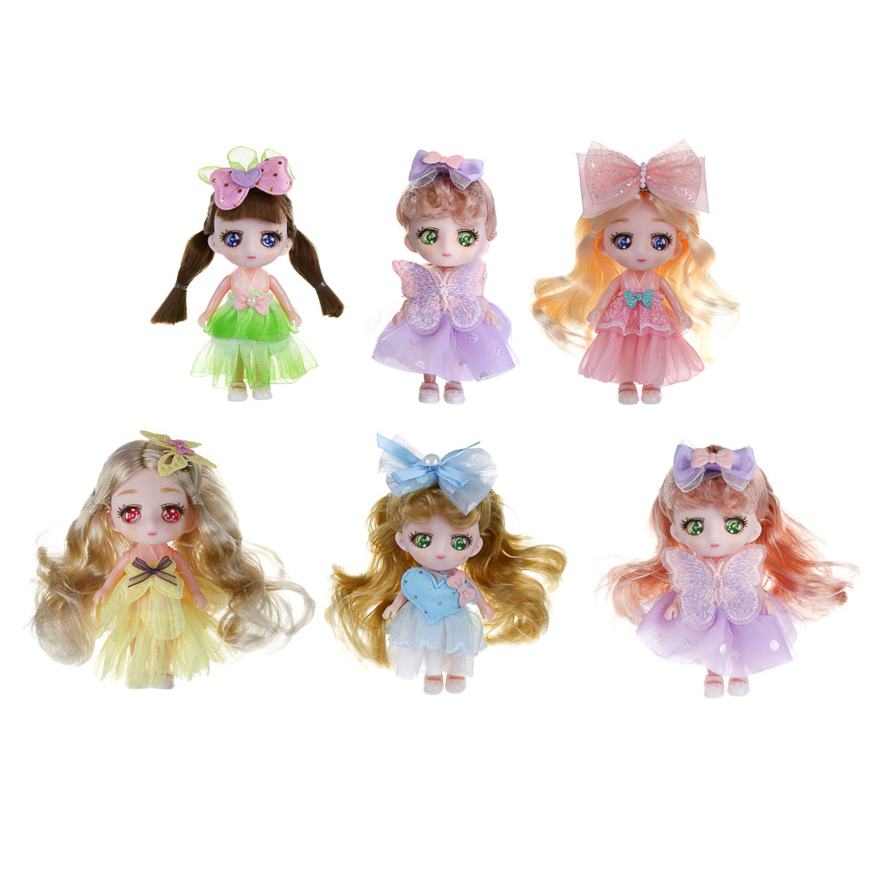 ИГРОЛЕНД Кукла в сумочке, PVC, PP, 6х13 см, 6 видов - #2