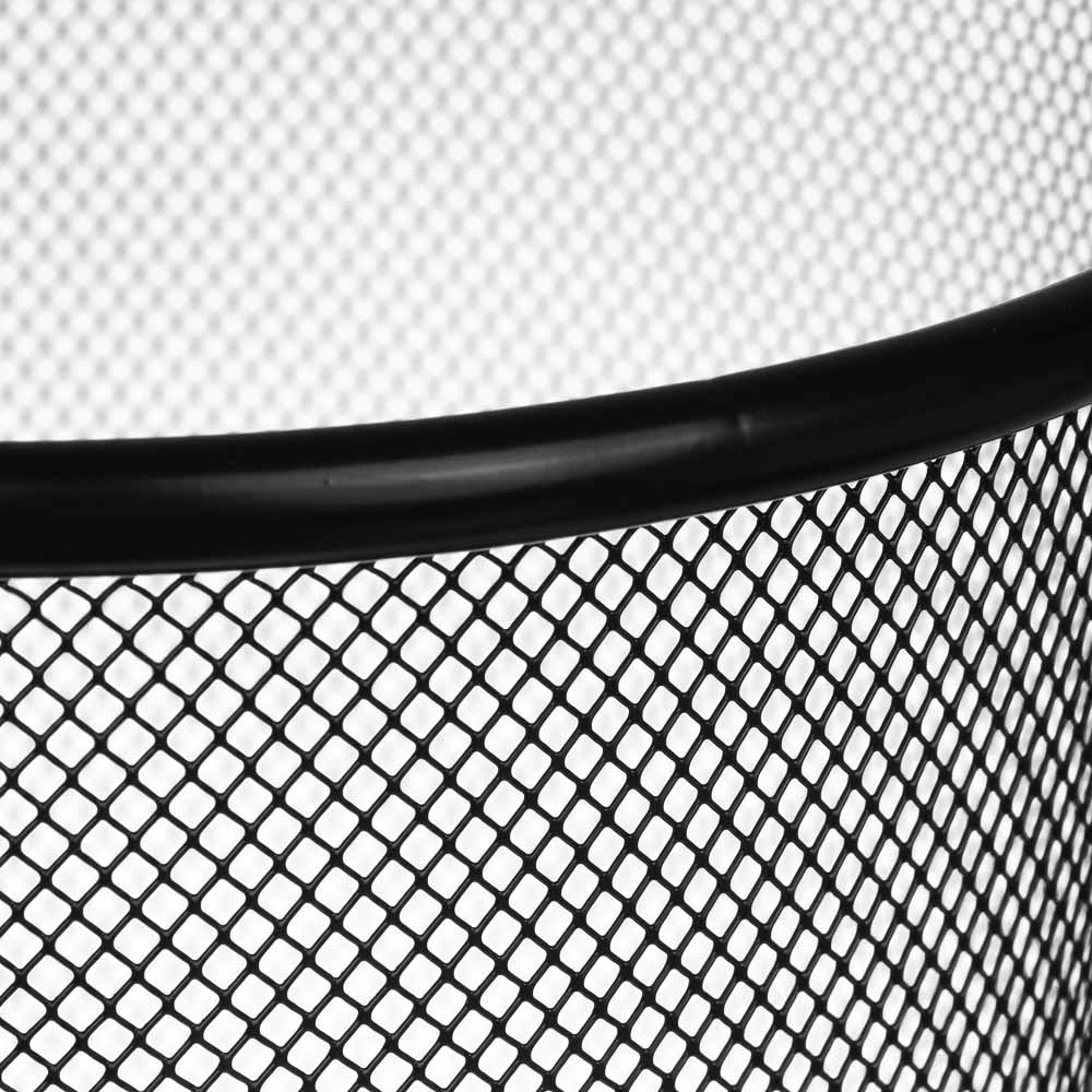 Корзина для бумаг тм VETTA, 8 литров, металл, 26,5х23,5х18,5см - #3