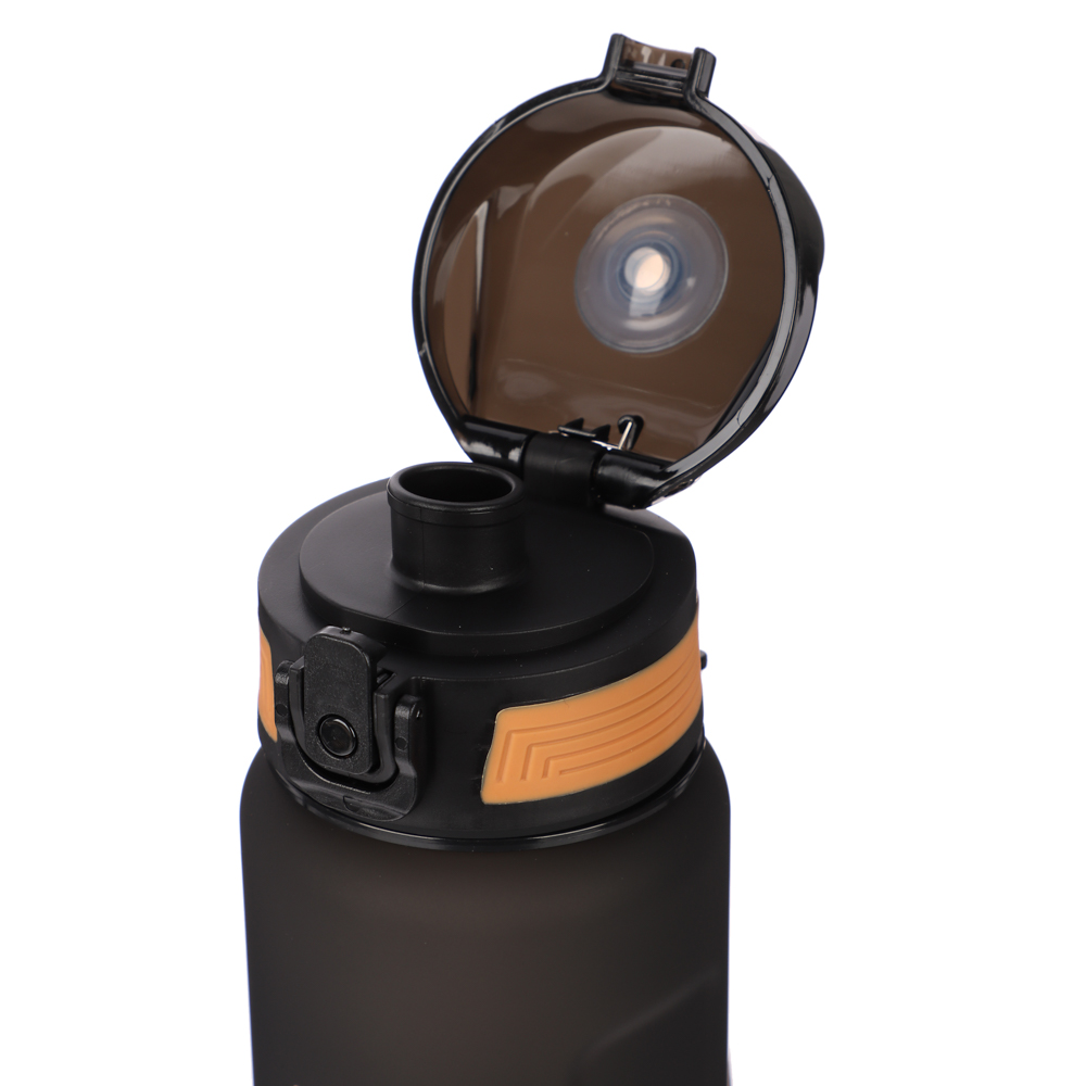 SILAPRO MAX Бутылка спортивная с замком, BLACK, 900мл, PC - #4