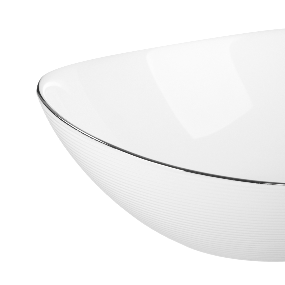 MILLIMI Аура Салатник 15см, 370мл, опаловое стекло - #3