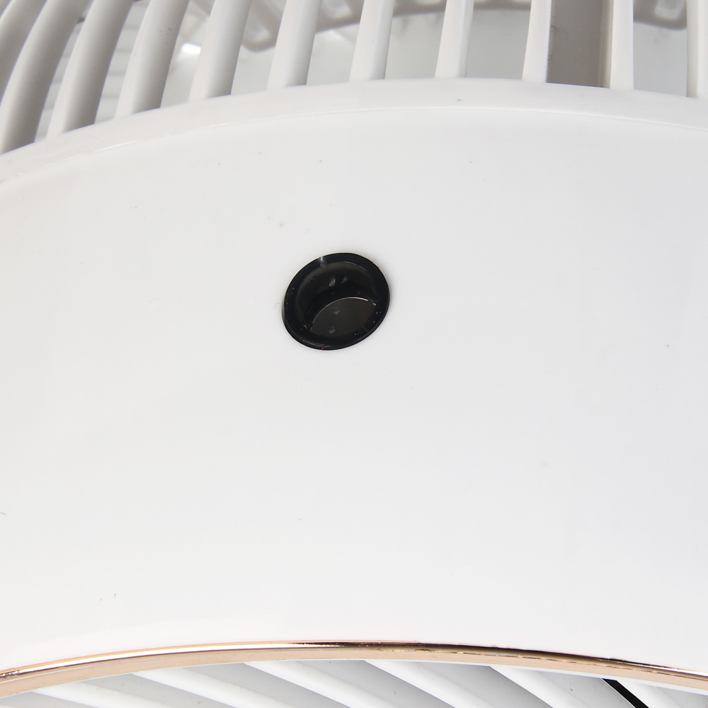 Вентилятор напольный с увлажнителем тм LEBEN 33Вт, 160мл, d24см, 220в, таймер, пульт ДУ, белый - #6