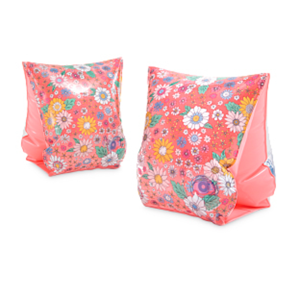 INTEX Нарукавники детские "SWEET BLOSSOM", 3-6 лет, 23x15см, 56669EU - #1
