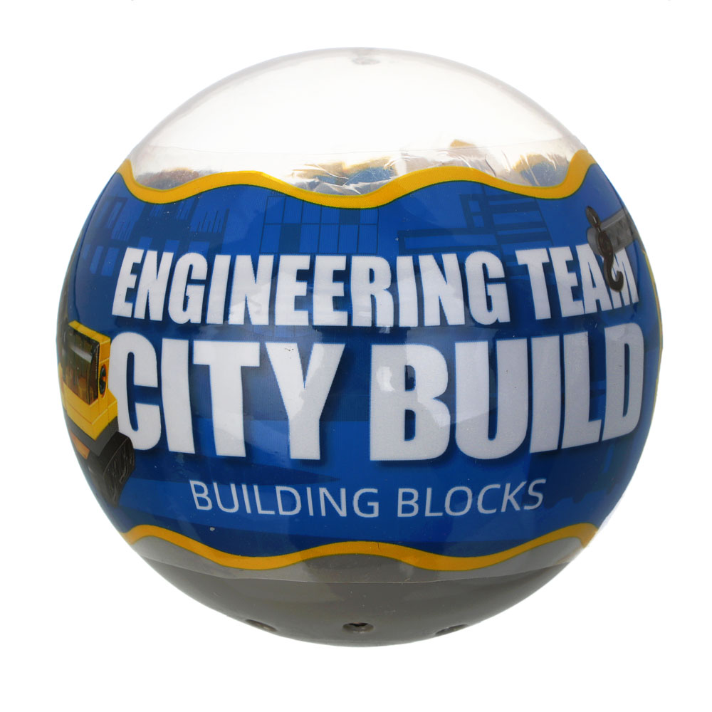 ИГРОЛЕНД Конструктор "Строительная техника" в шаре, 6,5х6,3 см, ABS, 12 видов - #3