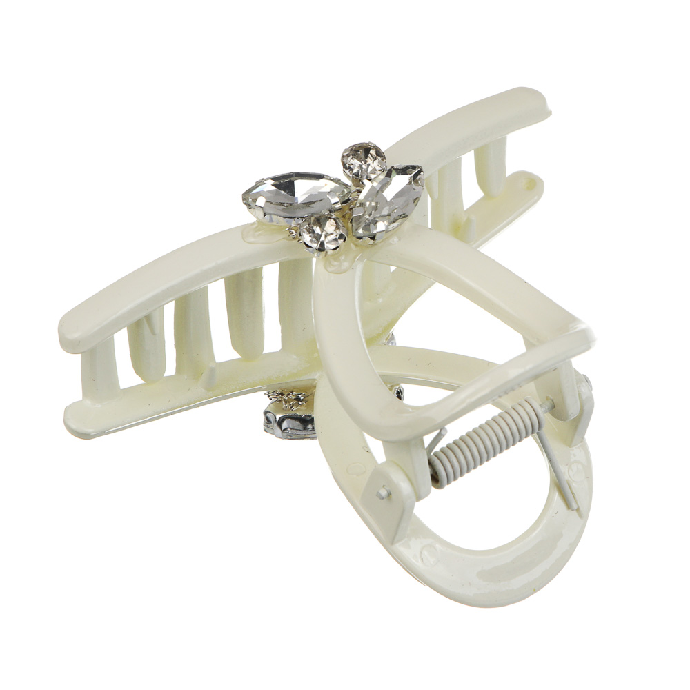 Краб для волос, тм ЮНИLOOK, 8см, пластик, 3 дизайна, #3 - #3