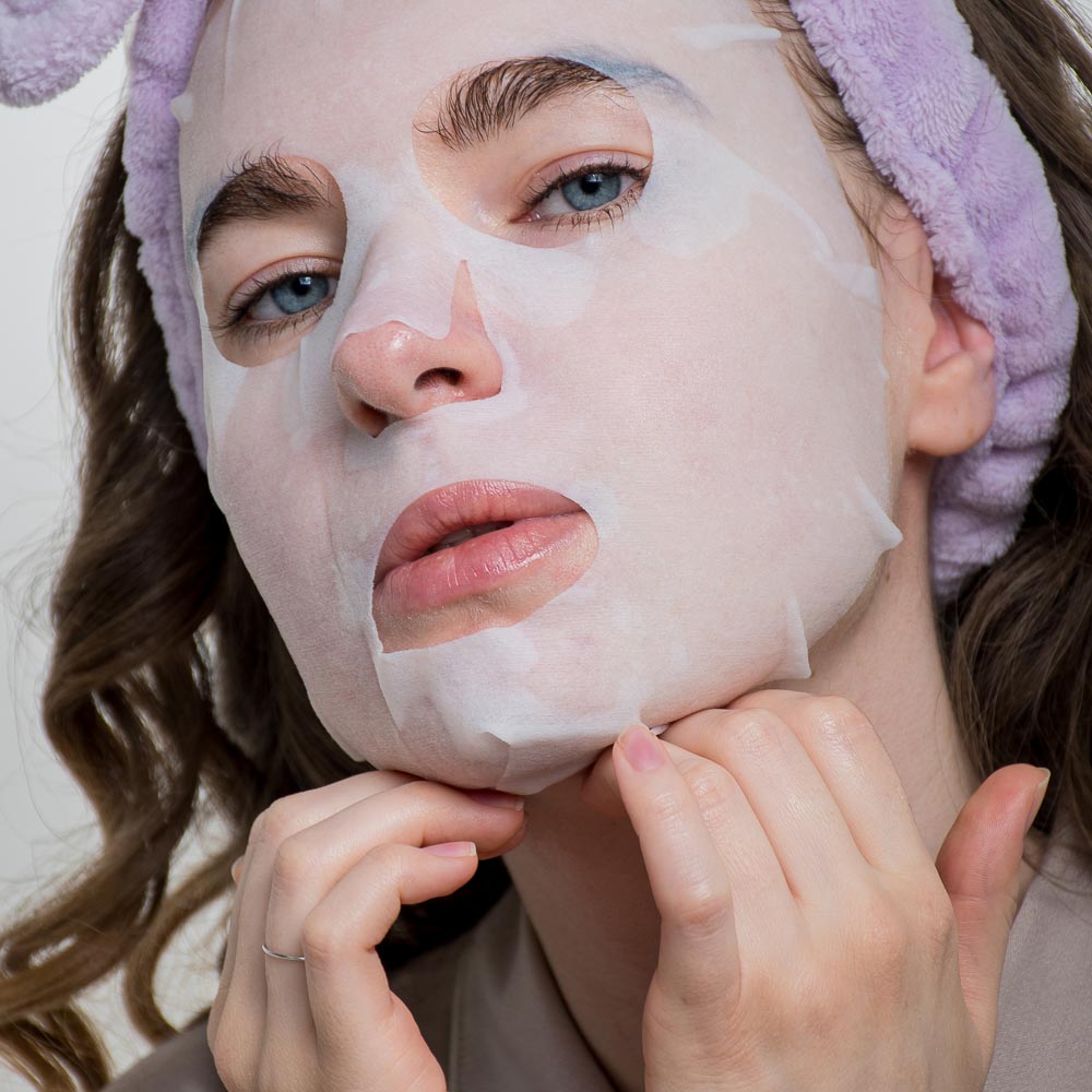 ЮНИLOOK Набор Маска тканевая для лица Активный компонент, 22мл х 3шт, 3 вида - #4