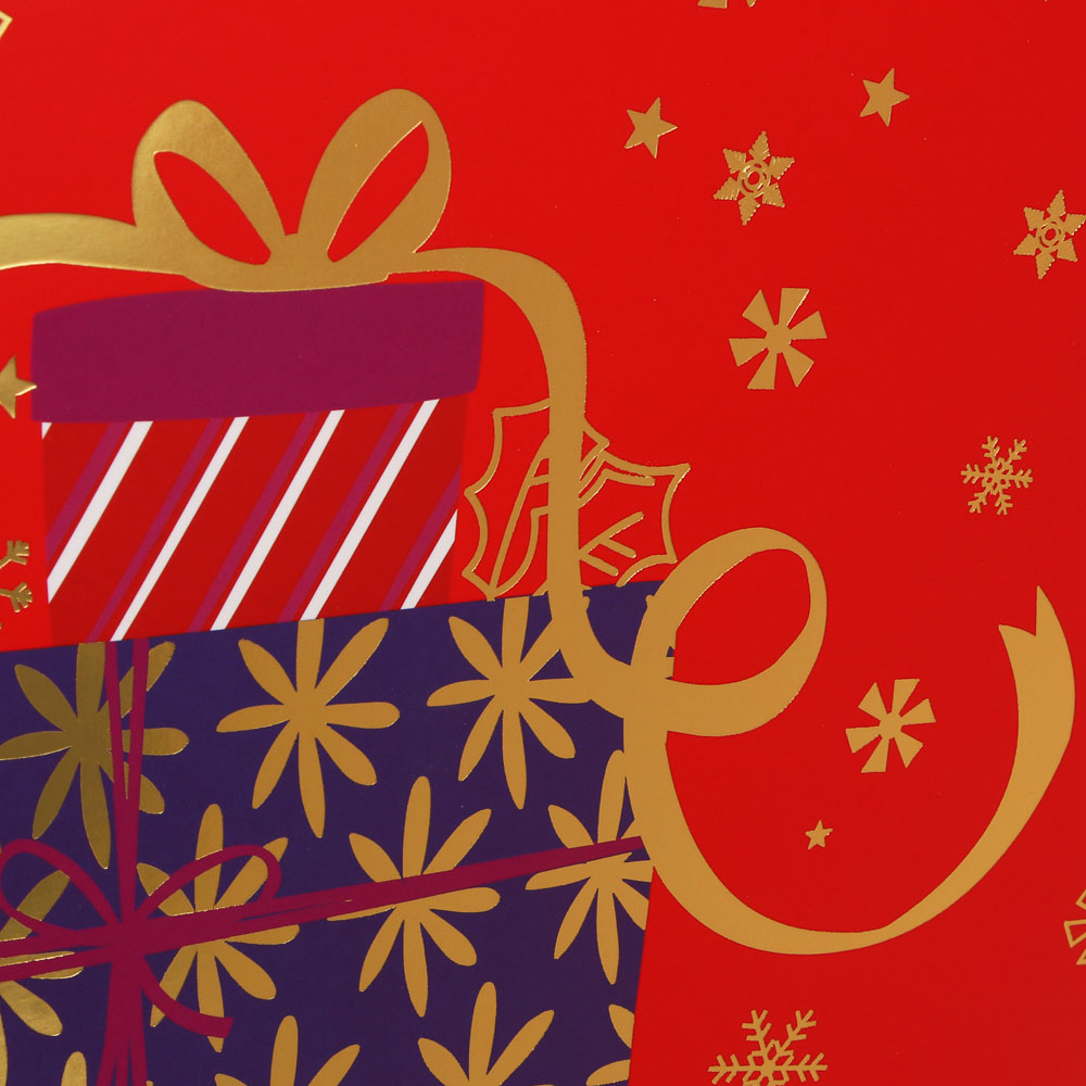 Пакет тм СНОУ БУМ подарочный, 26x32x10см, тиснение, бумага, арт.22, 4 дизайна - #3