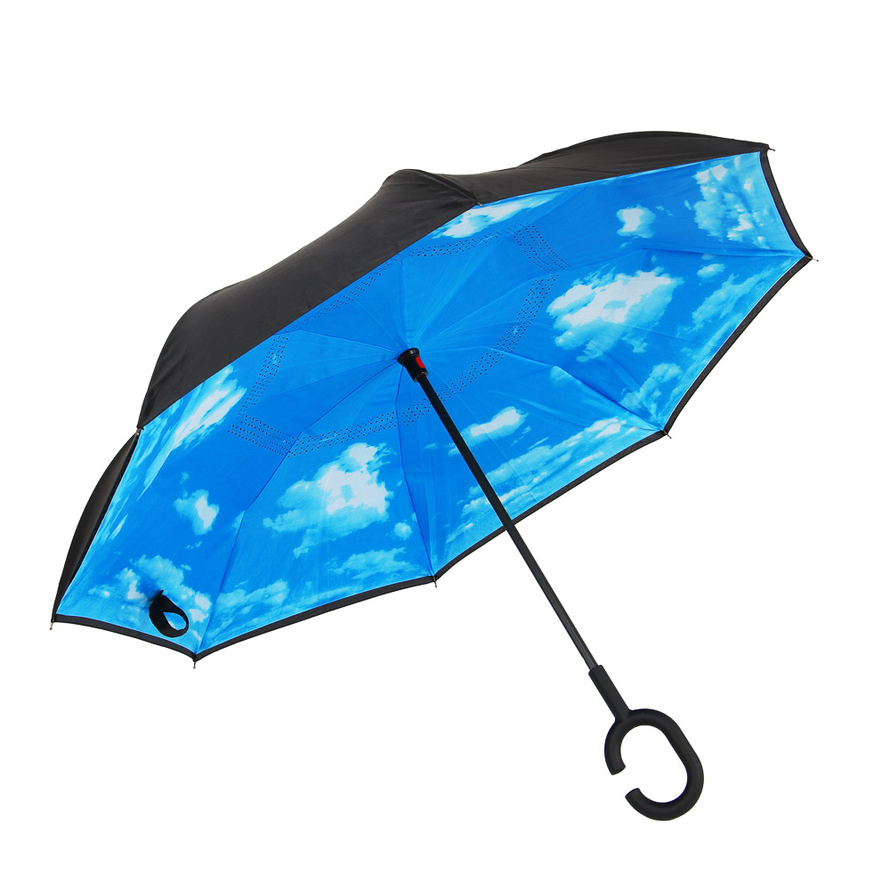 Зонт реверсивный, 3 дизайна - #2