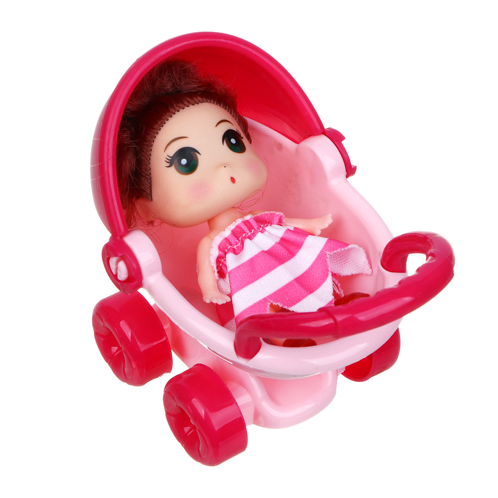 ИГРОЛЕНД Кукла в коляске, PP, PVC, 21х16,5х2 см - #5