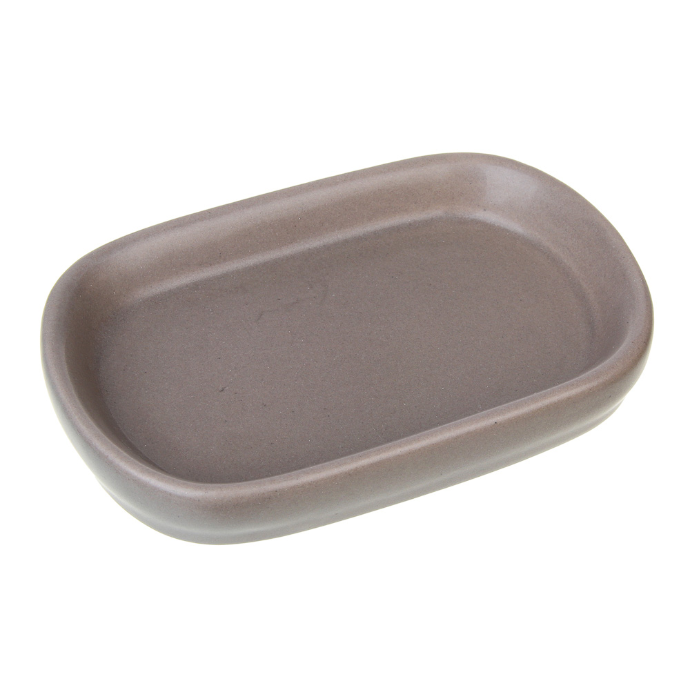 VETTA Мыльница, 13,5x8,8x2,5 см, керамика, "Космос", мокко - #3