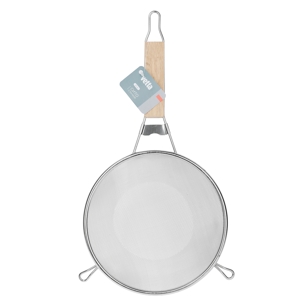 VETTA Ретро Сито с ободом и ручкой 21см, нерж.сталь - #4
