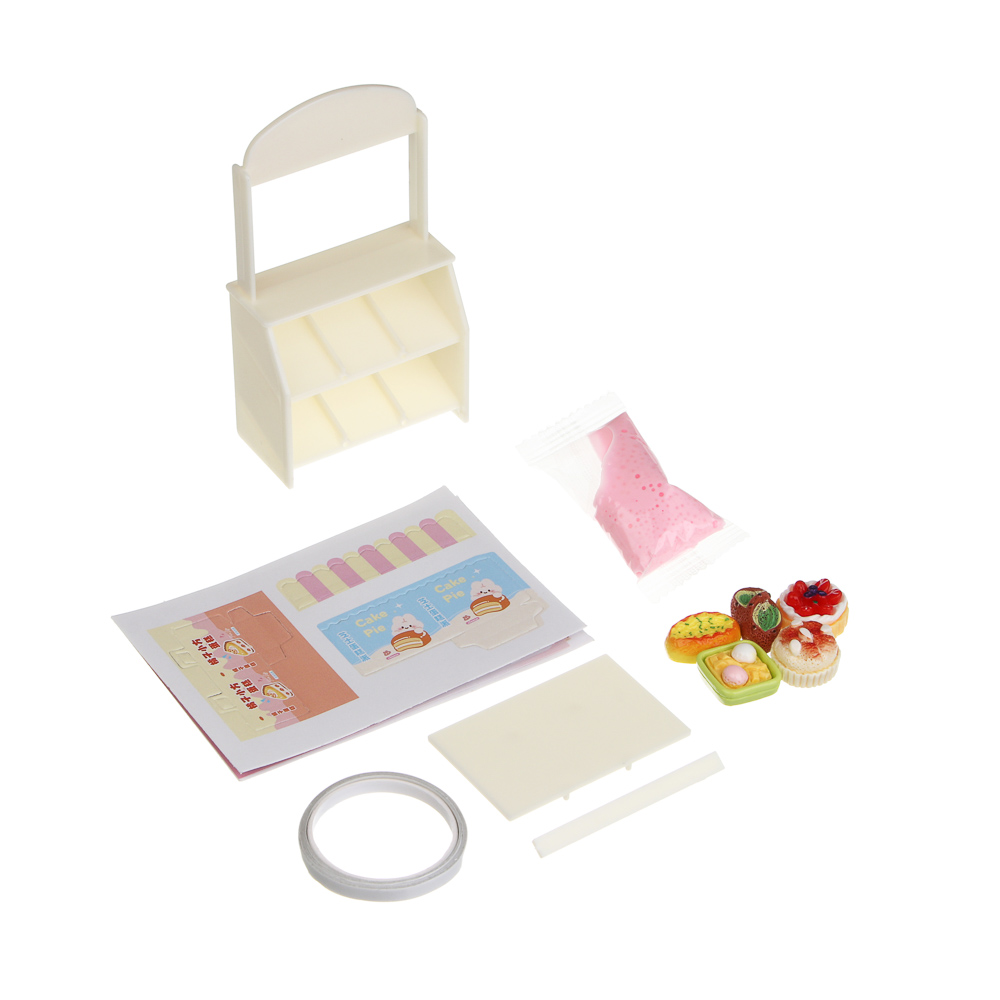 Набор для творчества "Магазинчик" с аксессуарами, EPS, PP, 4,5х12,5х8,5см, 2 дизайна - #4