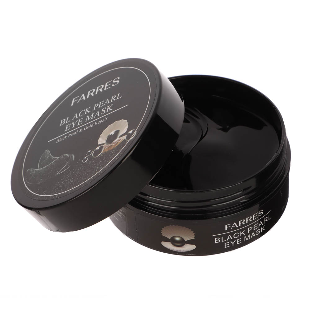Патчи для глаз с пудрой черного жемчуга 60 шт тм Farres 90,0 г - #2