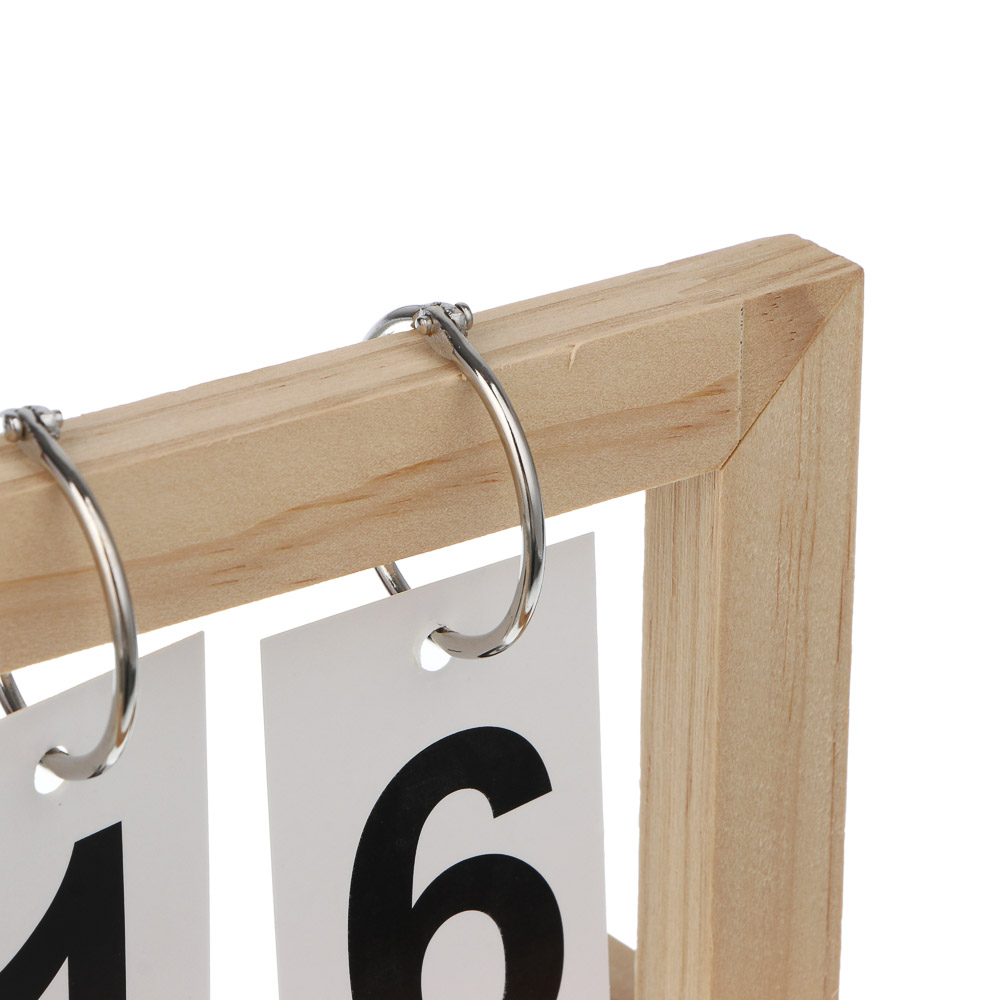 Календарь настольный, 21x9x12 см, дерево - #3