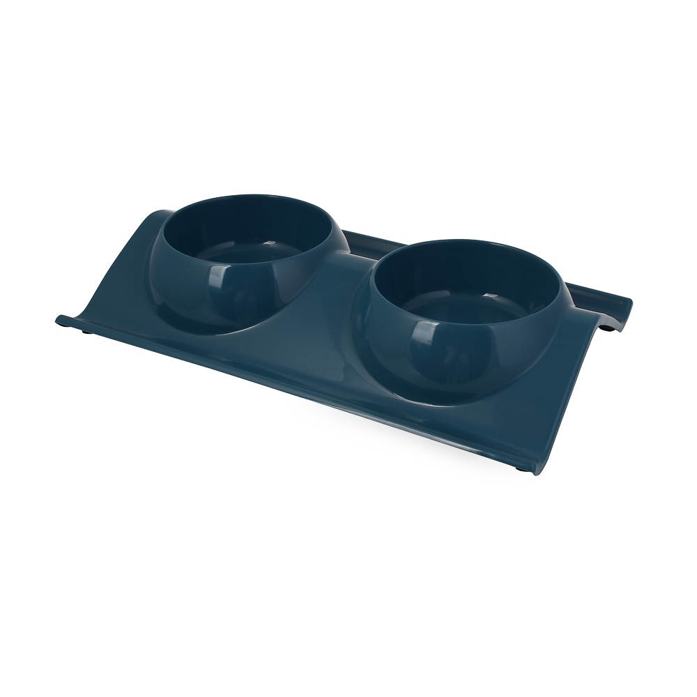 VETTA Миска для домашних животных двойная, пластмасса, 38х25 см - #4