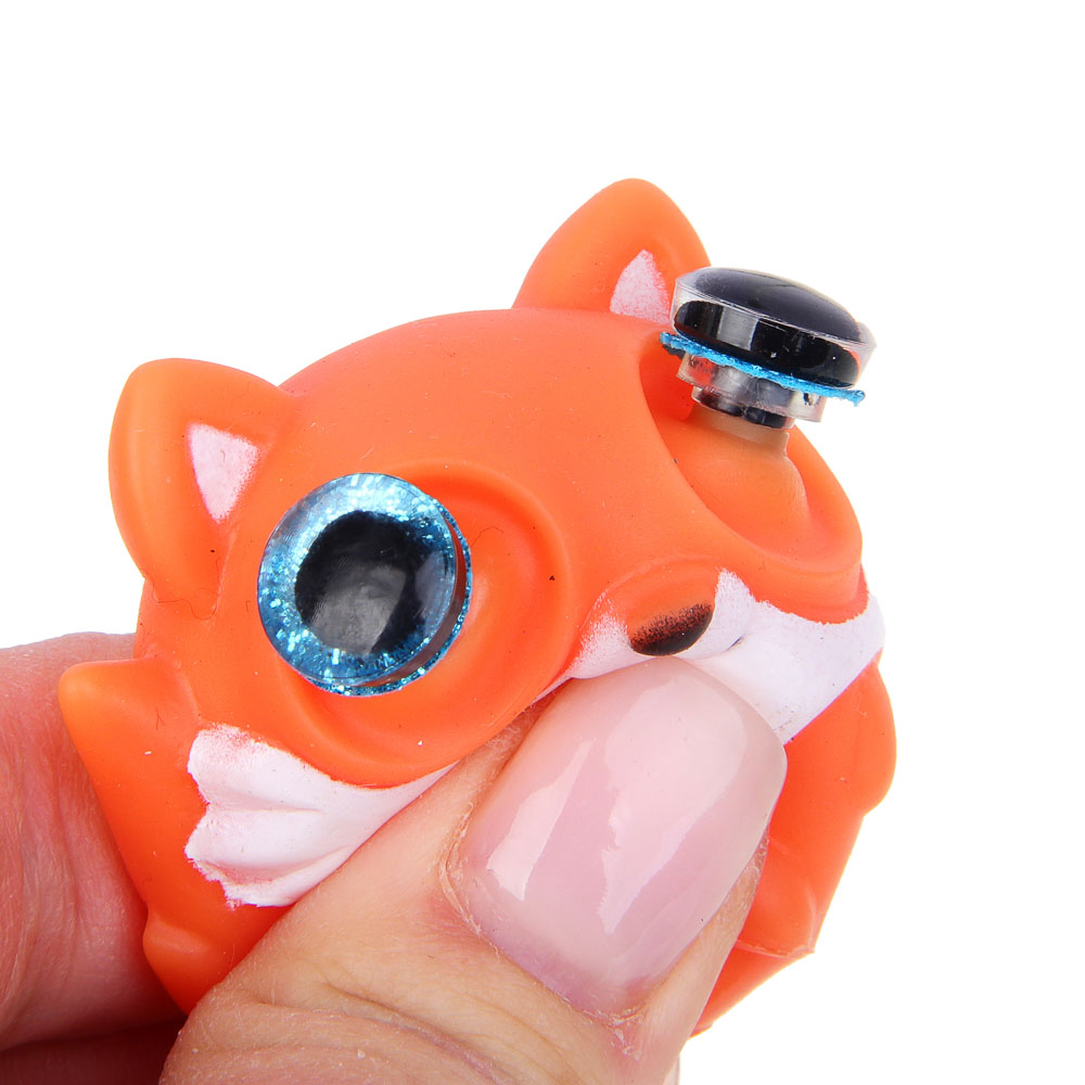 ИГРОЛЕНД Игрушка-сюрприз «Животные с блестящими глазками», PVC, 4,5см, 5 дизайнов - #5