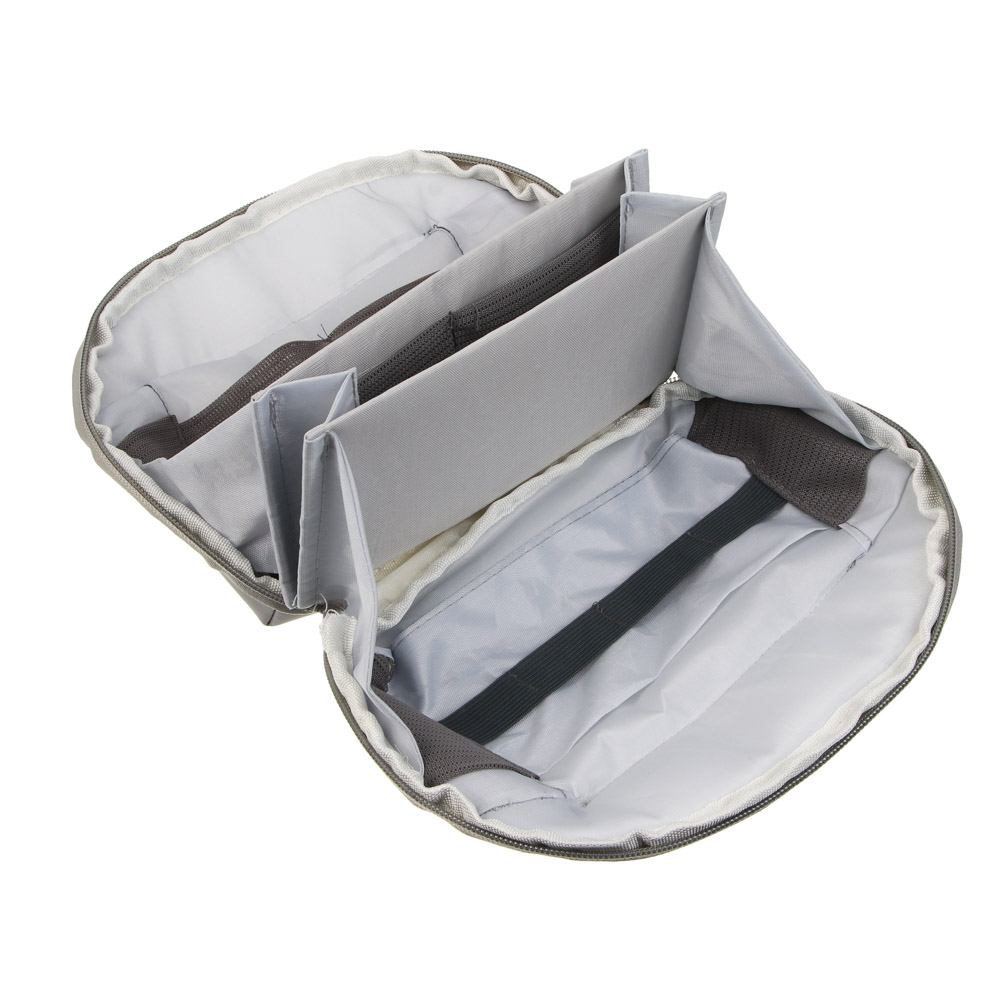 Косметичка дорожная с ручкой тм ЮL, 23х17 см, полиэстер, ПУ, 2 цвета - #4