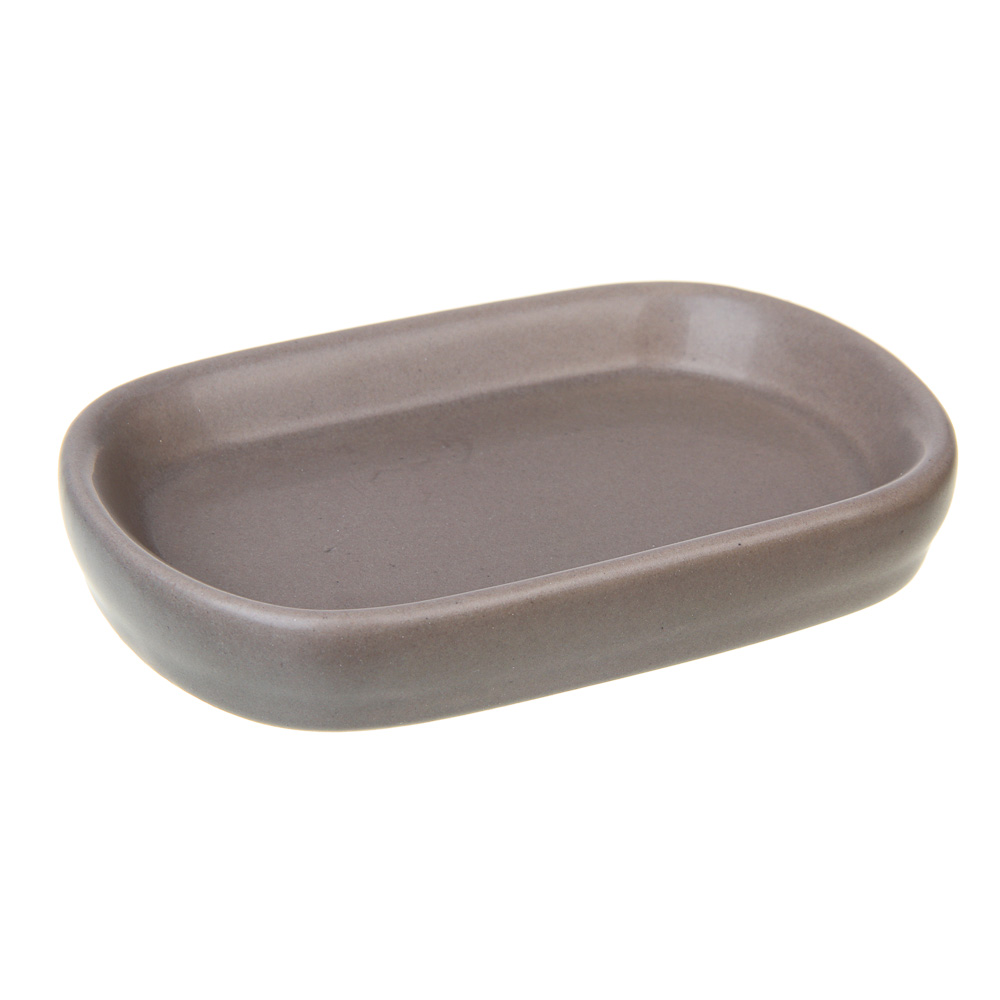 VETTA Мыльница, 13,5x8,8x2,5 см, керамика, "Космос", мокко - #1