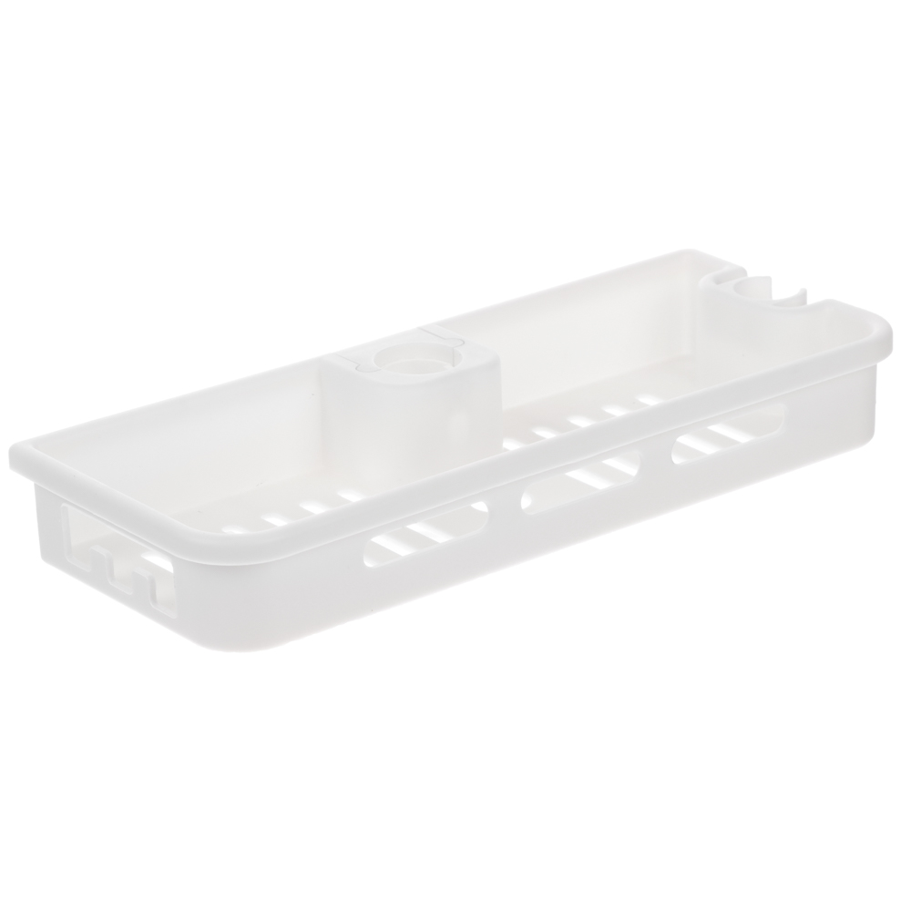 Полочка на душевую штангу, стойку, белый - #1