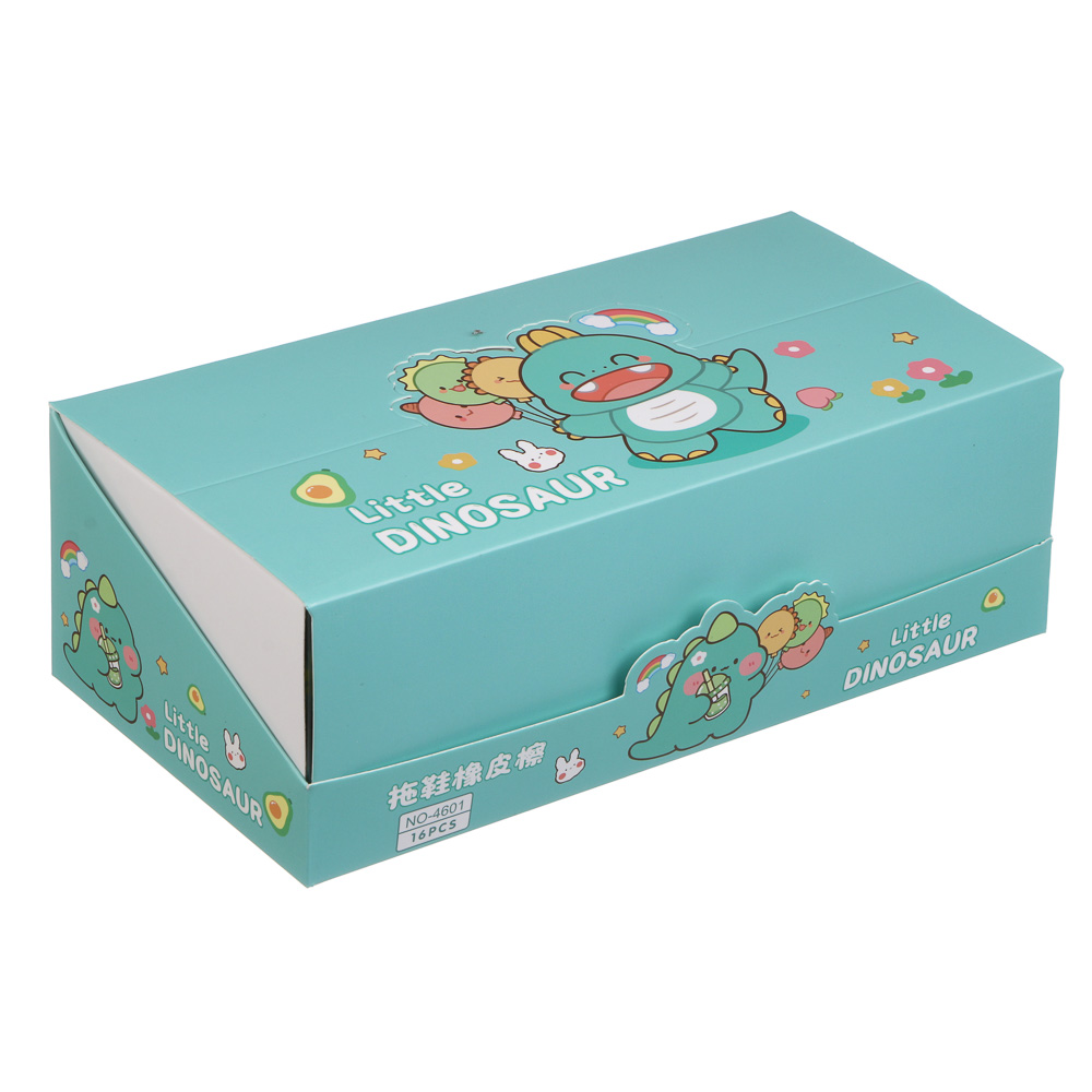 Ластик "Тапки", 4,5х2,5см, ТПР, в пластиковом боксе, шоу-бокс - #8