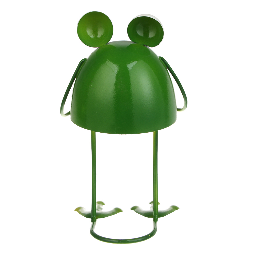 Фигурка садовая "Лягушка" тм INBLOOM, 10х10х19см, металл - #6