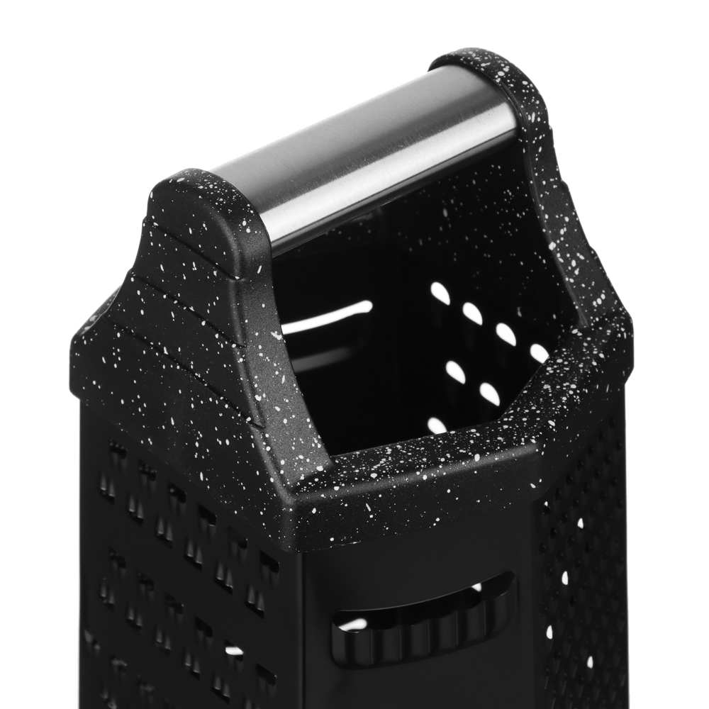 Терка 6-и сторонняя с антиналипающим покрытием тм SATOSHI 23см, нерж.сталь - #4