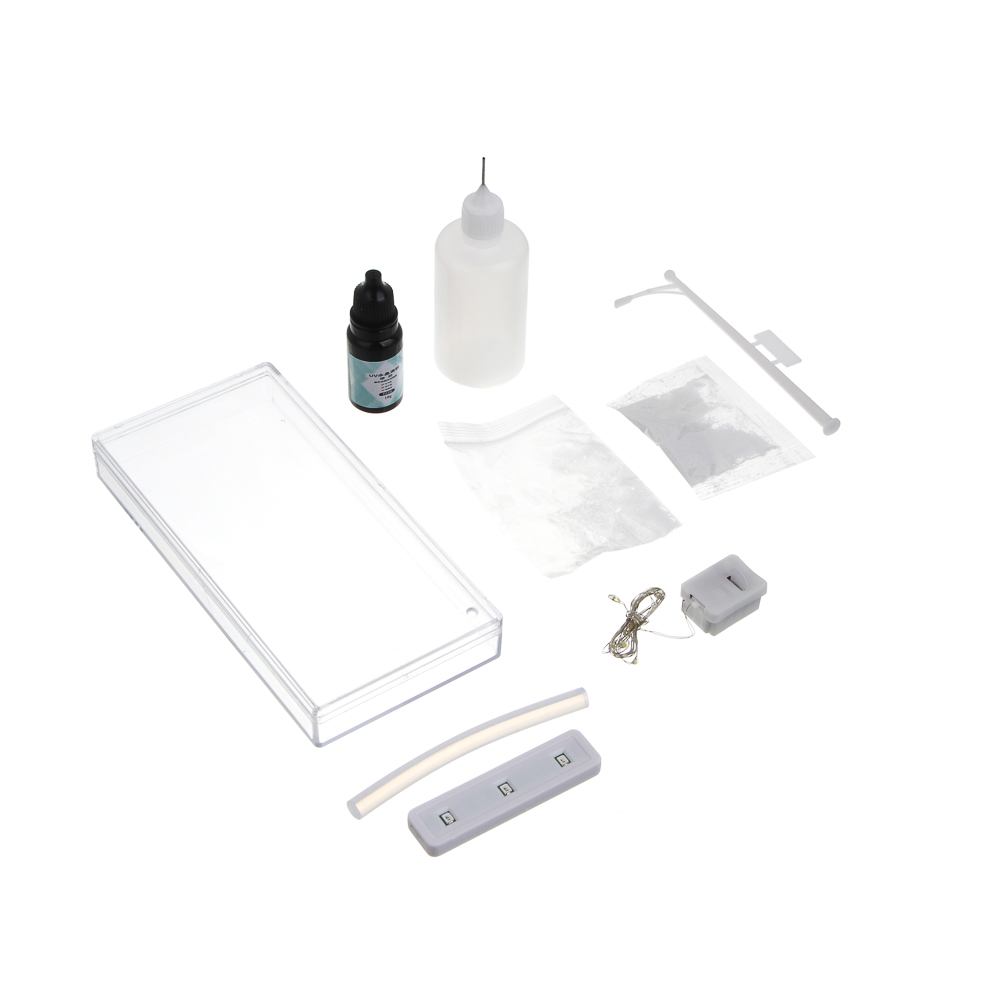 Ночник "Фонарь со снегом", 7,5х15,5х2 см, пластик, 3хLR44 - #4