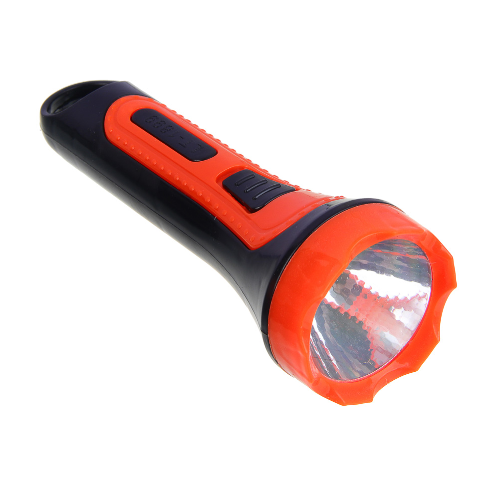 ЕРМАК Фонарик мини 1 LED, 1xAA, пластик, 10,6х4 см - #1